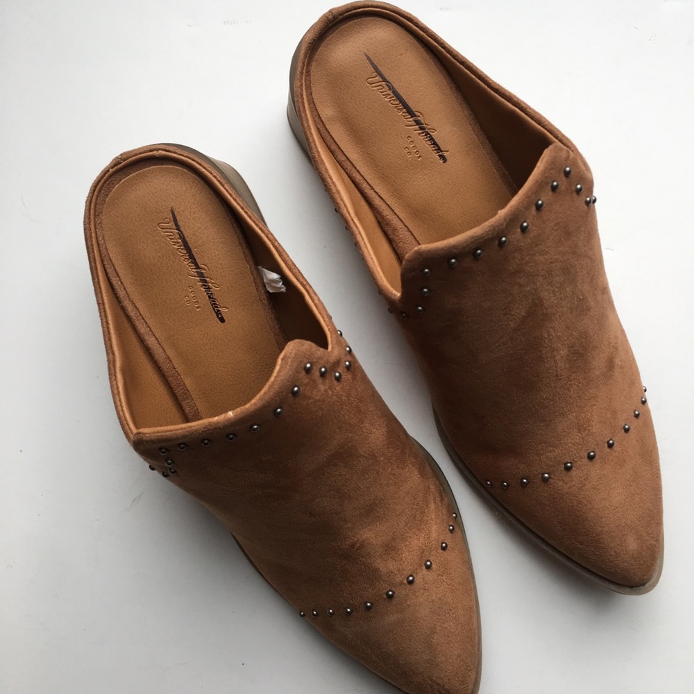 Universal Thread Crista Studded Heeled Mules New - Picture 6 of 7